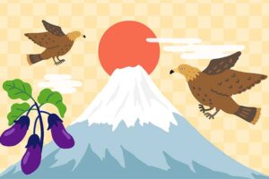 「一富士二鷹三茄子」ってどういう意味？夢にまつわる言い伝えまとめ