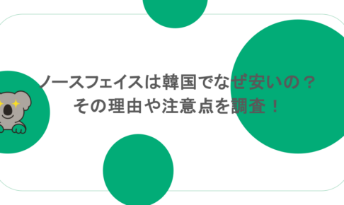 ノースフェイスは韓国でなぜ安いの?その理由や注意点を調査!